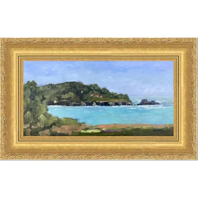 Mendocino Coast, Modern Plein Air Oil Painting For Sale - Image 9 of 11