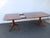 Mahogany Set of Dining Table Six Shield Back Chairs and 2 Leaves 6563 For Sale - Image 11 of 17