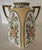 Antique Nippon Morimura Square Vase Hand Painted Floral Bird Motif 7.5" For Sale In New York - Image 6 of 7