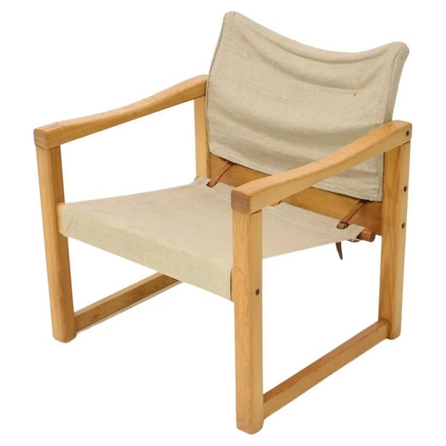 Scandinavian Safari Armchair by Karin Mobring, 1980s For Sale - Image 12 of 12