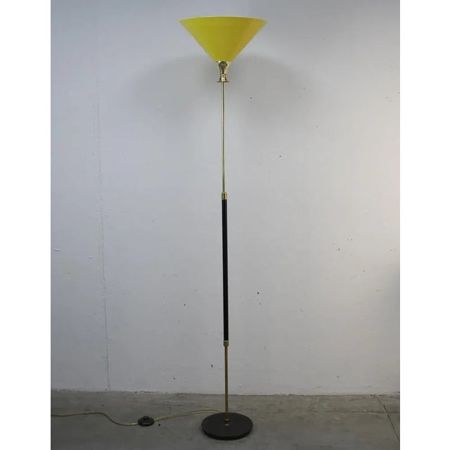 Floor Lamp, 1950s, in Very Good conditions. Designed 1960 to 1969 European Plug (up to 250V).The wiring of this item may...