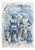 Albert Goltjakov, Icebreakers, 1966, Watercolor For Sale