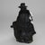 Bronze Sculpture “The Sittin’ Man” Signed Petronzio C1930 For Sale - Image 4 of 6