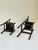Vintage Brutalist Cast Iron Chair Sculptures Set of Two 1980s For Sale In Seattle - Image 6 of 9
