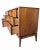 Sculptural Mid-Century Walnut 9-Drawer Dresser in Danish Modern Style For Sale - Image 9 of 17