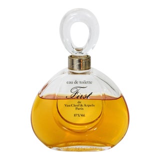 Van Cleef & Arpels “First” Large Eau De Toilette Bottle, 240 Ml, France, Circa 1976 For Sale