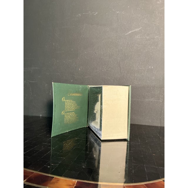 Vintage Department 56 Snowbabies figurine titled "Why Don't You talk to Me?", in original designed to look like a book...