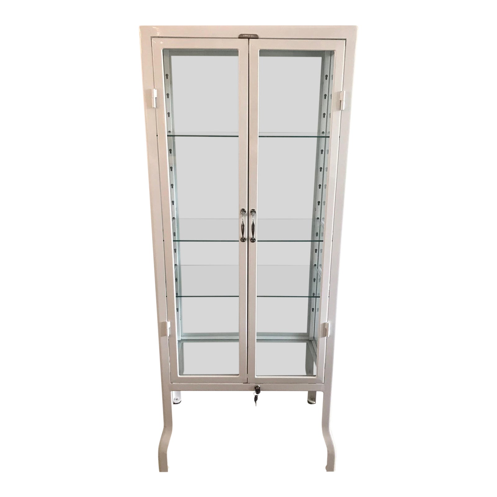 Restoration Hardware Large White Pharmacy Chairish