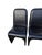 Postmodern Vintage Mid Century Faux Snakeskin Cantilever S Side Chairs Panton 1-2-3 Style For Sale - Image 3 of 16