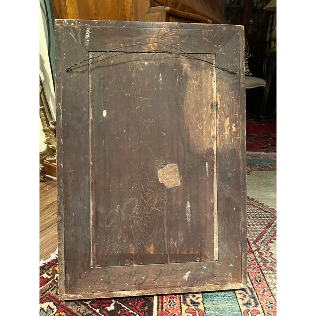 Early 19th Century Early 19th Century American Empire Mahogany and Gilt Ogee Wall Mirror For Sale - Image 5 of 11