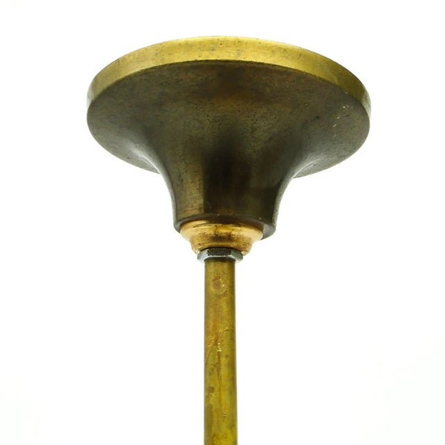 Mid-Century Pendant Lamp, Poland, 1970s For Sale - Image 6 of 7