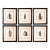 Set of Six 1814–1815 Hand-Colored Cambridge University Engravings After Thomas Uwins | Engraved by John Agar | Published by Rudolph Ackermann, London For Sale