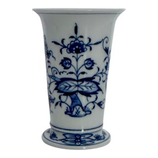 Vintage Meissen Porcelain Vase For Sale