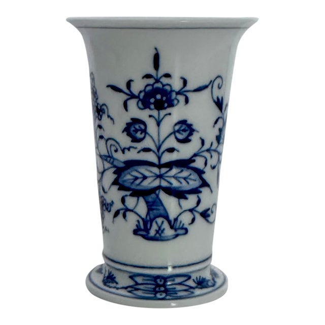 Vintage Meissen Porcelain Vase For Sale