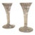 ( Set of 2 ) Taper Marquis by Waterford Crystal Candlesticks For Sale
