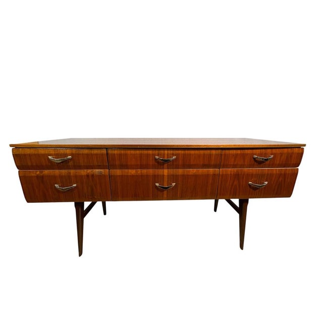 Mid-Century Tola Wood Sideboard by Alphons Loebenstein for Meredew, 1960s For Sale - Image 12 of 12