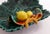 Forest Green Mid-Century Barbotine Fruit Bowl with Leaves and Lemons, 1960s For Sale - Image 8 of 12
