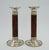 Art Deco Burr Walnut Candlleholders, Set of 2 For Sale - Image 4 of 14