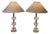 Scandinavian Modern Table Lamps with Orrefors Glass and Brass by Carl Fagerlund, 1960s, Set of 2 For Sale