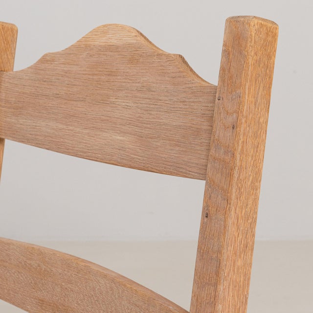 French 19th Century France Antique White Wood Dining Chair For Sale - Image 3 of 11