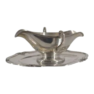 Late 20th Century Sterling Silver Gravy/Sauce Boat