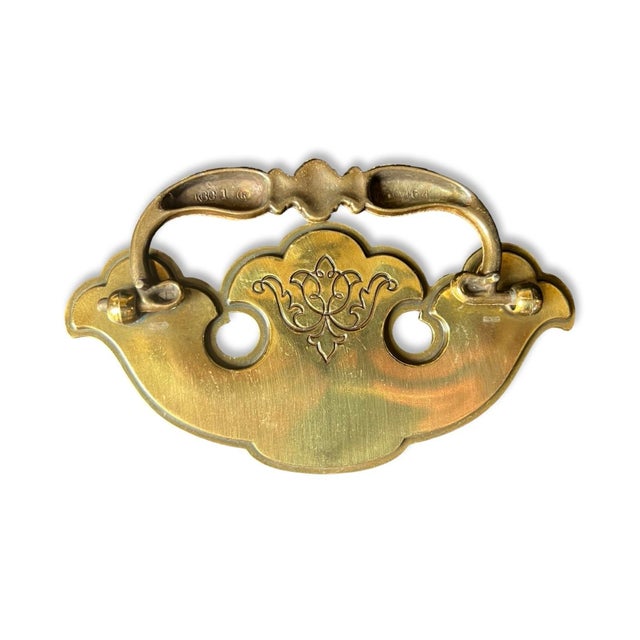 Vintage Keeller Brass Company Brass Dresser Pulls Handles N-15176 (2pieces) and N-13751 (2pieces) These are vintage Keeler...