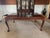 Ethan Allen Ethan Allen Mahogany Dining Room Table and Chairs For Sale - Image 4 of 17