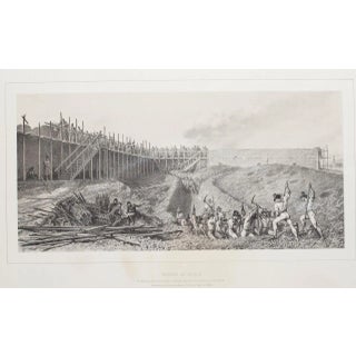 Battle Scene - Original Lithograph by Auguste Raffet - 1859 1859 For Sale