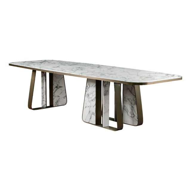 Kenai Dining Table by Porus Studio For Sale