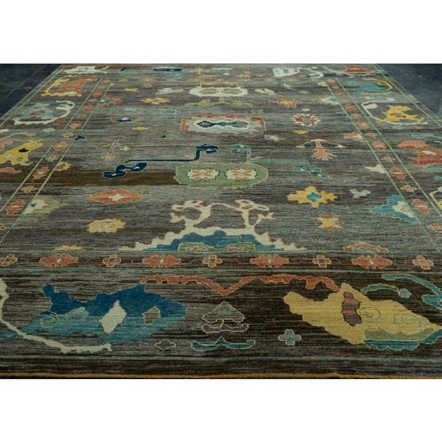 Turkish Oushak Old Wool Rug 12' x 14'7" #19520 Explore a curated collection of hallway runners, wool rugs, and handmade...