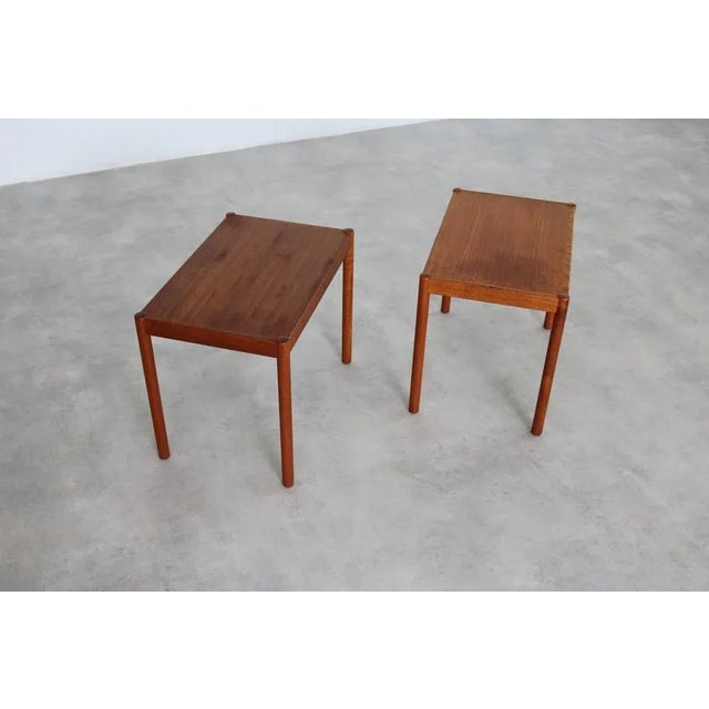 Vintage Side Tables in Teak, 1960s, in Good conditions. Designed 1960 to 1969