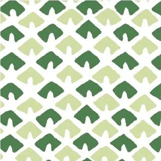 Old Jaipur Meadow Green Wallpaper For Sale