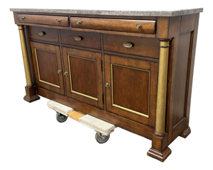 Bassett American Empire Style Buffet, Vintage