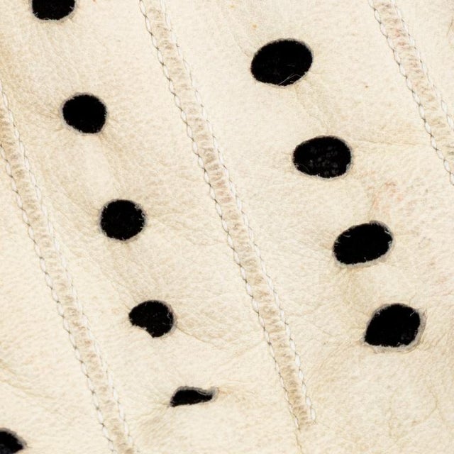 Modern Chanel Black and White Leather Gloves, Pair For Sale - Image 3 of 6