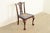 Baker Furniture Company Antique Chippendale Carved Mahogany Side Chair or Dining Chair, Circa 1860s For Sale - Image 4 of 12