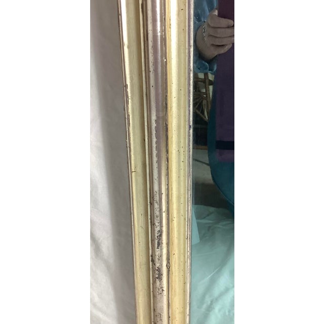 Antique Large Lemon Gold Wall Mirror 25 1/2” X 41 1/2” For Sale In New York - Image 6 of 10