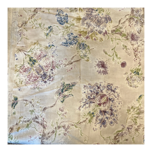 6 Yards Robert Allen Kaufmann Mystic Forest Wisteria Floral Print Upholstery Fabric