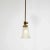 Brass Hanging Hall Light Fixture Circa 1920 For Sale - Image 4 of 10