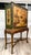 Mid-Century Chinoiserie Scenic Two-Door Cabinet With Ornate Brass Hardware For Sale - Image 14 of 18