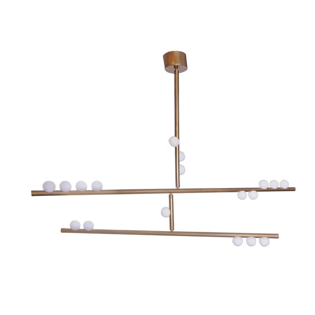 2010s 18-Bulb Drop System ds.15.01 by Lindsey Adelman For Sale - Image 5 of 12