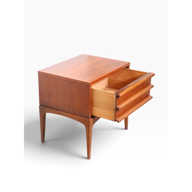 Mid Century Lane Rhythm Night Table by Lane For Sale - Image 10 of 12