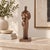 Restored Marcus Harris Group Family Sculpture from the Endeavors Collection Signed Dated 1990 Measurements: 17.5"T x...