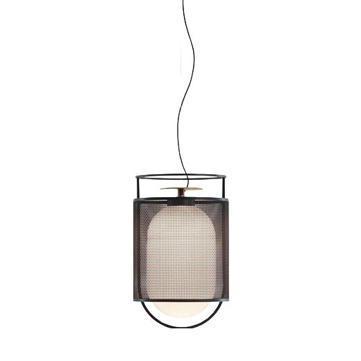 Denglong T Pe Suspension Lamp in Steel and Fiberglass by Neri and Hu for Parachilna For Sale