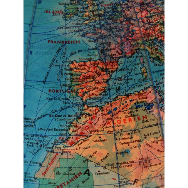 Mid-Century Illuminated Glass Globe, 1960s For Sale - Image 11 of 18