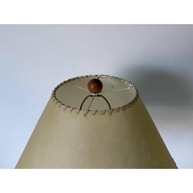 Vintage Hand-Wrought Iron French Gothic / Spanish Revival Style Tripod Floor Lamps – A Pair For Sale - Image 9 of 12