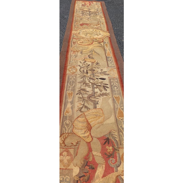 Antique French Fine Weave Tapestry in Excellent Condition For Sale - Image 4 of 12