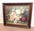Vintage Roses Lithograph Print "Fragrance in Bloom" Wood Frame Gilt For Sale - Image 4 of 5