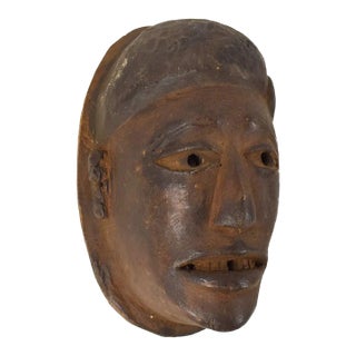 Early 20th Century Makua Wood Mask Tanzania For Sale