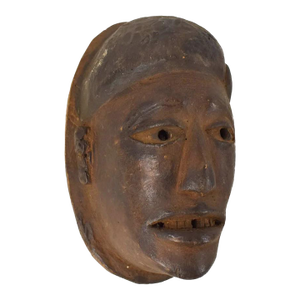 Early 20th Century Makua Wood Mask Tanzania