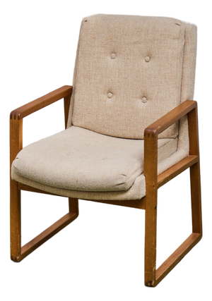 Mid 20th Century Teak Danish Armchair
